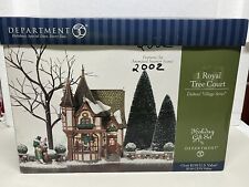 Department 56 1 Royal Tree Court 2002 Gift Set #58506. NIB picture
