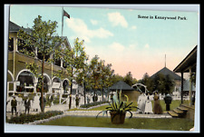 Vintage Postcard Early 1900's Scene In Kennywood Park Amusement Park picture