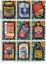 2024 Wacky Packages ALL NEW SERIES COMPLETE SET OF 10 WACKY FLASHBACK CARDS picture