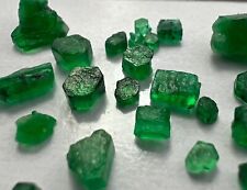 10+ CT. High quality Swat Emerald crystals lot @pakistan. picture
