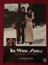 The White Stripes Get Behind Me Satan Album Print Ad - Great to Frame picture