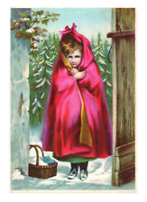 c.1890 Dr. Jayne's Red Riding Hood Trade Card Crayton Adams Alexander City AL picture