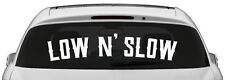 Low n' Slow Vinyl Decal Sticker, Lowered, Lowrider, Aircooled, Low and Slow picture