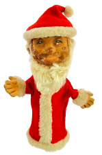 Vintage 1950’s Steiff  Santa Claus Puppet Original Antique Great Christmas Decor picture