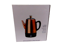 Moss & Stone Classic Electric Percolator Stainless Steel Lids Coffee Maker picture