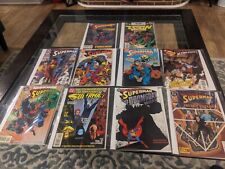 Superman Related DC Comic Book Lot of 10  Reader's Copies (Read Description) picture