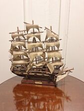Fragata Espanola Ano 1780 Spanish Naval War Ship Replica Sail Boat Model Wood  picture