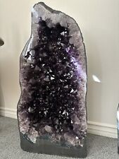 Large Amethyst Crystal Geode Cathedral Huge Amethyst From Brazil Purple Amethyst picture