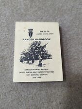 Vintage 1988 Ranger Handbook SH 21-76 June 1988 Airborne USGI EUC  picture