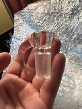 Sovereignty Glass 18mm Clear Horned Slide picture