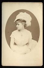 c1870 Cabinet Card Portrait Actress Alice Dunning Lingard by SB Heald, Warren's picture