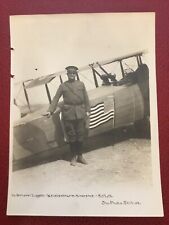 WW 1  7 x 9 Army Photo Lt Gen Hunter Liggett  Germany 1919 By Plane W Markings picture