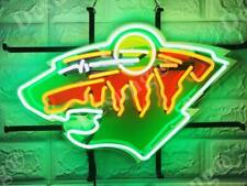 Minnesota Wild Hockey Bar Neon Light Sign Lamp 20