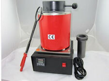 110v Automatic Jewelry Melting Furnace,Melt Scrap Silver&Gold Pour Bar- fedex picture