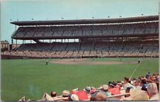 1950s WRIGLEY FIELD Chicago Postcard Interior View Cubs Baseball Stadium UNUSED picture