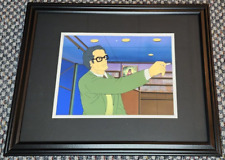 SUPERFRIENDS PRODUCTION ANIMATION CEL OF MARTIN STEIN AKA FIRESTORM FRAMED OBG picture