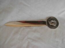 CHRISTOFLE,FRENCH SILVERPLATED PAPER KNIFE,LETTER OPENER,NAPOLEON. picture