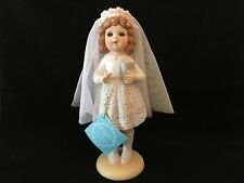 VINTAGE The Victorians Mary My First Communion Enesco Figurine E-3227 1983  picture