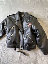 Harley Davidson  Jacket Youth Medium 12-14 Biker Motorcycle Faux Leather picture