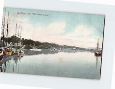 Postcard Kennebec River Gardiner Maine USA picture