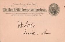 Delaware and Hudson Canal Co. Northern Railroad Department 1896 Postal Card B431 picture