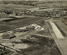 photo 8x10 Aerial View Garvey or Schobers Airport near West Covina,CA picture