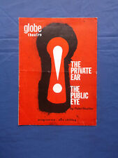 The Private Ear & The Public Eye - Globe Theatre, London - 1st Performance 1962 picture