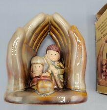 Dickson's Mighty Hands Of Love Children's Bisque Nativity Holy Family Christian  picture