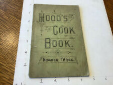 Original Vintage: HOOD's COOK BOOK #3, 32pgs early but undated picture