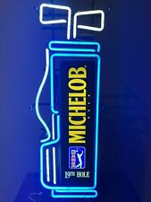 Rare 1994 Original MICHELOB BEER PGA TOUR GOLF 19TH HOLE Neon Sign Excellent USA picture