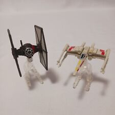 2014 Mattel Hot Wheels Star Wars Tie Fighter X-Wing Die Cast Loose Vehicles Lot picture