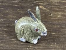 Vintage Enameled Painted Rabbit  picture