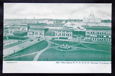 Providence, RI, New Station N.Y.N.H.&H. Railroad Station, undivided back picture