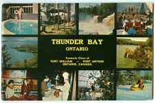 Vintage 1960s THUNDER BAY Ontario Canada Tourist Souvenir Booklet picture