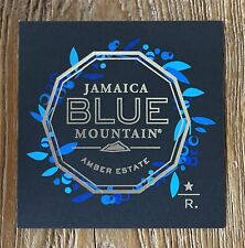 Starbucks Taster card 2013 Jamaica Blue Mountain, Rare picture
