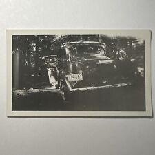VINTAGE PHOTO Gorgeous Classic Car With Maryland License Plate Original Snapshot picture