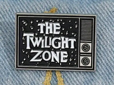 THE TWILIGHT ZONE pin - sci-fi classic tv show  -  picture