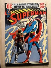 SUPERMAN #254 ( 1972 DC Comics ) High Grade -“tThe Kid Who Stole Superman’s Powe picture
