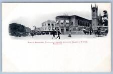 Pre-1907 PUBLIC BUILDINGS TRAFALGAR SQUARE NELSON'S STATUE BARBADOS POSTCARD picture