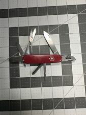 Victorinox Super Tinker Swiss Army Pocket Knife Red * SCISSOR SPRING * 6765  picture