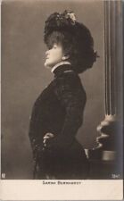 Vintage Actress SARAH BERNHARDT Real Photo RPPC Postcard in Costume / # 7847 picture