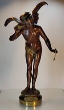 ++++Fine 19th century Antique European French Bronze Statue signed H Giraud 20