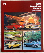 1982 American Motors, AMC Concord & Sprit Brochure picture