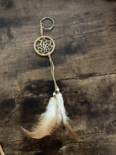 Leather Feather Dream Catcher Keychain Dream Catcher Key Chain Pendant picture