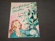 VINTAGE GSA  ITS A GIRL SCOUT CHRISTMAS UNIFORM EQUIPMENT PRICE GUIDE picture