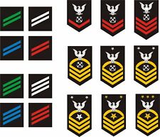 Navy Enlisted Rank Insignia stickers picture
