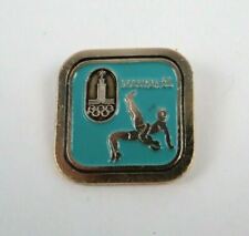 Vintage MOCKBA 1980 Wrestling Olympics Olympic Games Pin Pinback picture