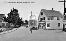 Street View Wellfleet Cape Cod Massachusetts MA Reprint Postcard picture