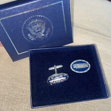 Rare  Authentic President Donald Trump White House Signed Cufflinks & Box picture