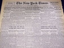 1948 MARCH 5 NEW YORK TIMES - 17 JEWS SLAIN IN PALESTINE TRAP - NT 3380 picture